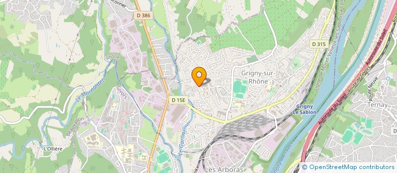 localisation de l'entreprise BAT AFFAIRES  GRIGNY