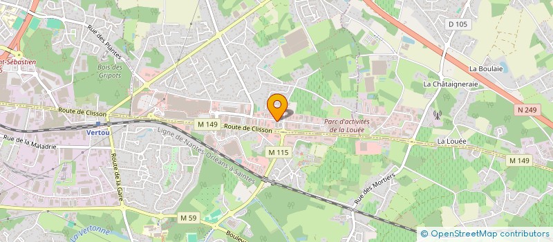 localisation de l'entreprise BAT AGENCEMENT à BASSE-GOULAINE