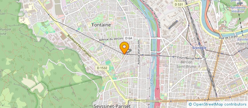 localisation de l'entreprise BAT ALP à FONTAINE