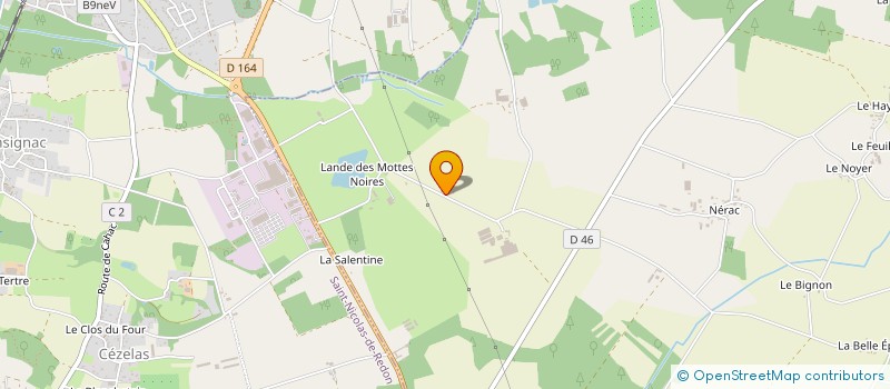 localisation de l'entreprise BAT AMENAGEMENT  AVESSAC