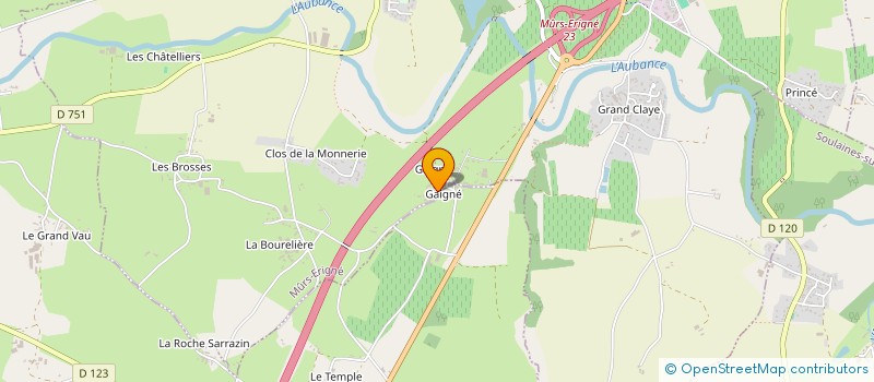 localisation de l'entreprise BAT API  MOZE-SUR-LOUET