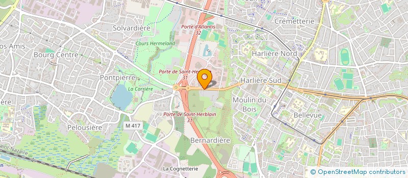 localisation de l'entreprise BAT'AY à SAINT-HERBLAIN