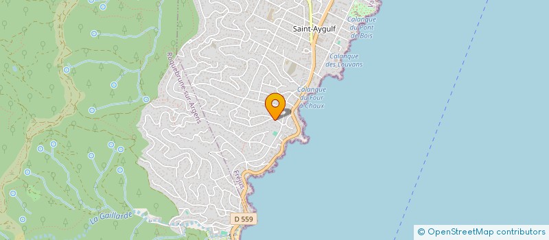 localisation de l'entreprise BAT AZUR à FREJUS