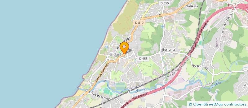 localisation de l'entreprise BAT BIGA à BIDART