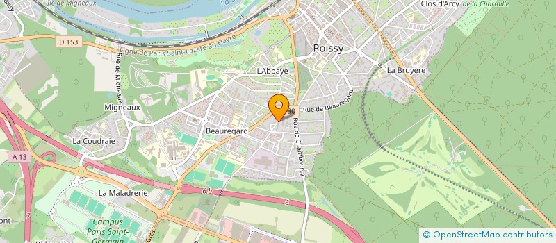 localisation de l'entreprise BAT & BOUT  POISSY