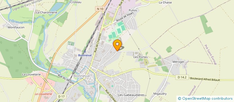 localisation de l'entreprise BAT.C.P à BONNEVAL