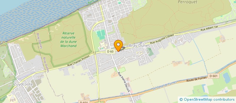 localisation de l'entreprise BAT & CIE  BRAY-DUNES