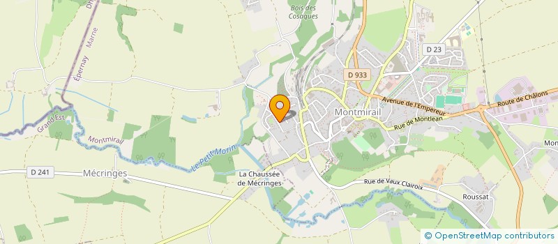 localisation de l'entreprise BAT&CO  MONTMIRAIL