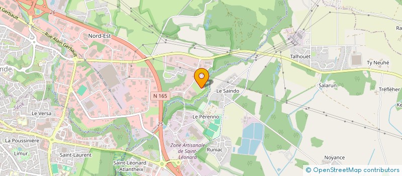 localisation de l'entreprise BAT & CO à VANNES