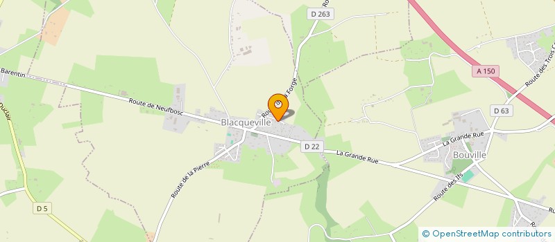 localisation de l'entreprise BAT&CO CARRELAGE  BLACQUEVILLE