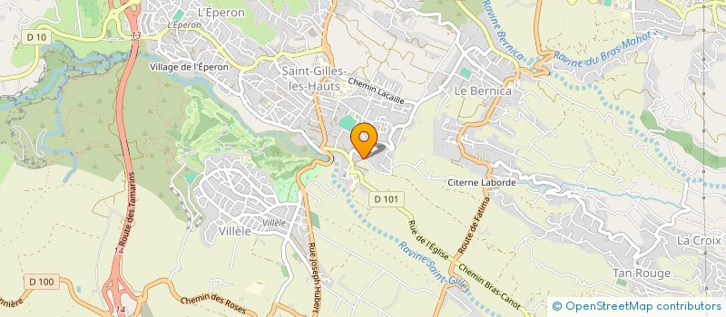 localisation de l'entreprise BAT COMMUNICATION à SAINT-PAUL