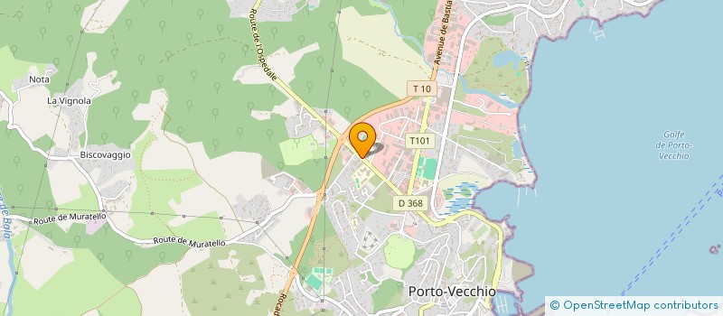 localisation de l'entreprise BAT CONCEPT à PORTO VECCHIO