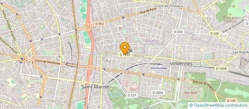localisation de l'entreprise BAT CONCEPT à MONTREUIL