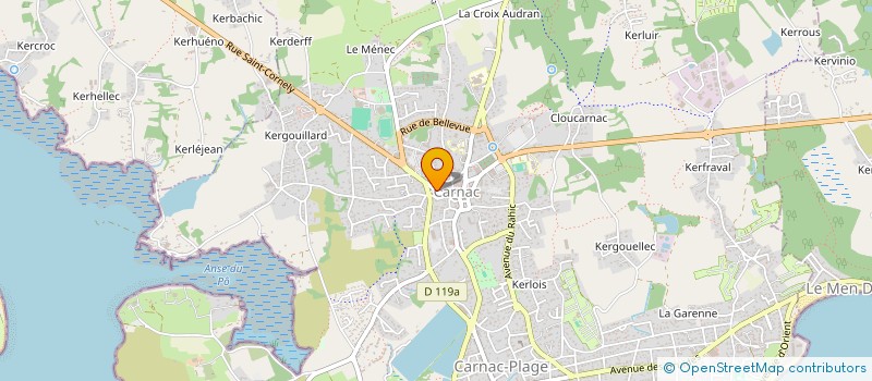 localisation de l'entreprise BAT CONSEIL à CARNAC