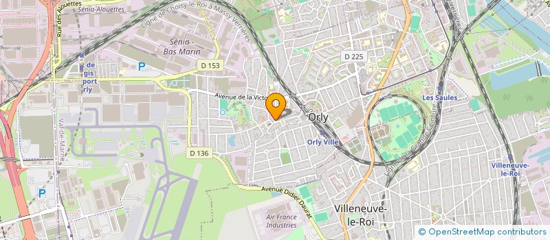 localisation de l'entreprise BAT CONSTRUCTION  ORLY