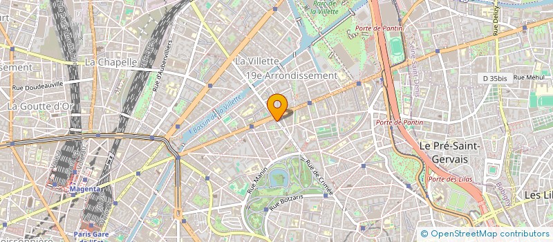 localisation de l'entreprise BAT CONSTRUCTION  PARIS