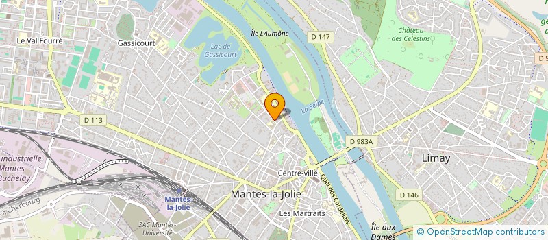 localisation de l'entreprise BAT CORNER à MANTES-LA-JOLIE