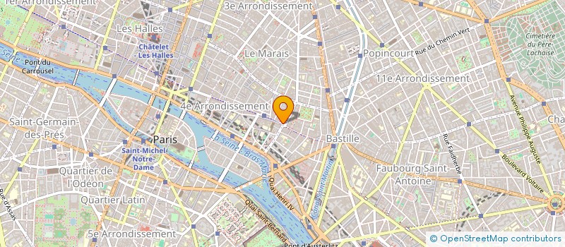 localisation de l'entreprise BAT DECOR à PARIS