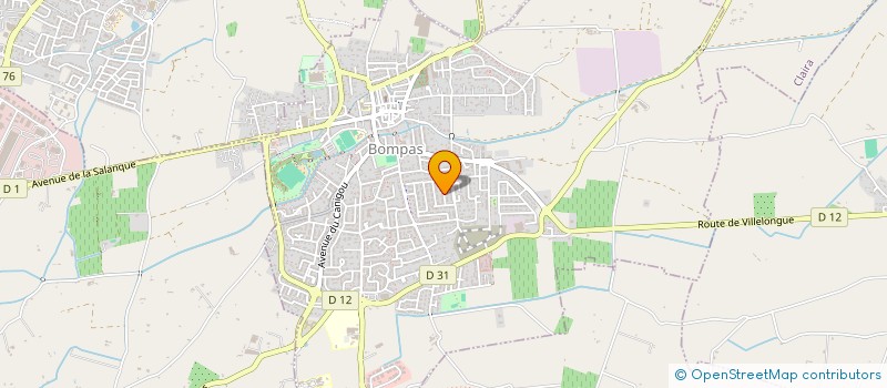 localisation de l'entreprise BAT.ECO  BOMPAS