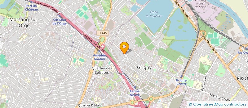 localisation de l'entreprise BAT ECO à GRIGNY