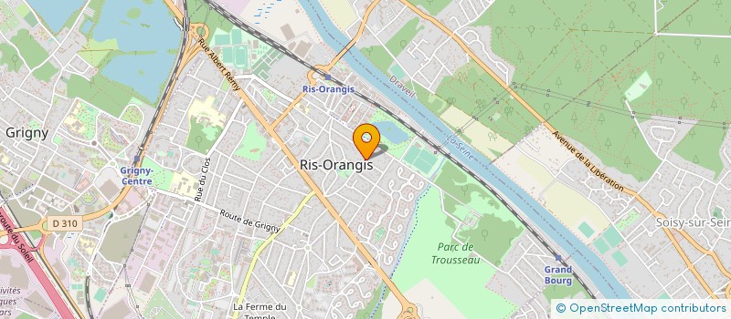 localisation de l'entreprise BAT ECO à RIS-ORANGIS