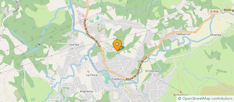 localisation de l'entreprise BAT EGIN  ASCAIN