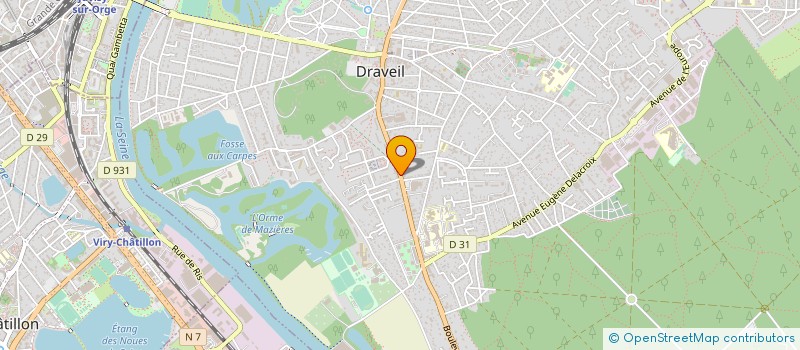 localisation de l'entreprise BAT'ELEC CONFORT PLUS à DRAVEIL