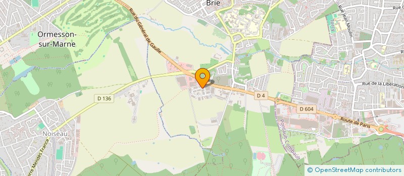 localisation de l'entreprise BAT EQUIP à LA QUEUE-EN-BRIE