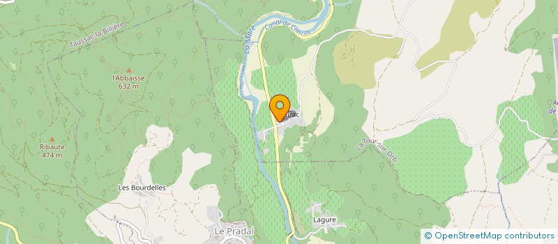 localisation de l'entreprise BAT ET CO  VILLEMAGNE-L'ARGENTIERE