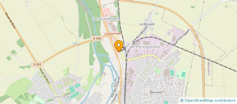localisation de l'entreprise BAT ET COULEURS à CHATEAUDUN