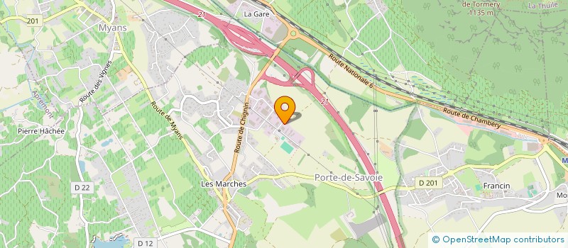 localisation de l'entreprise BAT ETANCHE à PORTE-DE-SAVOIE