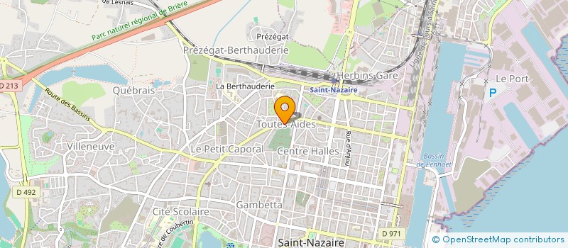 localisation de l'entreprise BAT-ETOILE  BLAIN