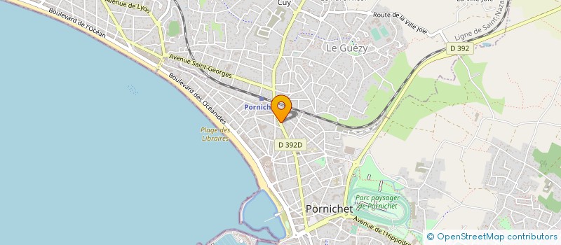 localisation de l'entreprise BAT-EX à PORNICHET