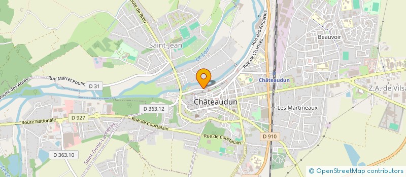localisation de l'entreprise BAT EXPO à CHATEAUDUN