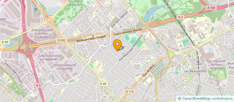 localisation de l'entreprise BAT FINTA à AULNAY-SOUS-BOIS