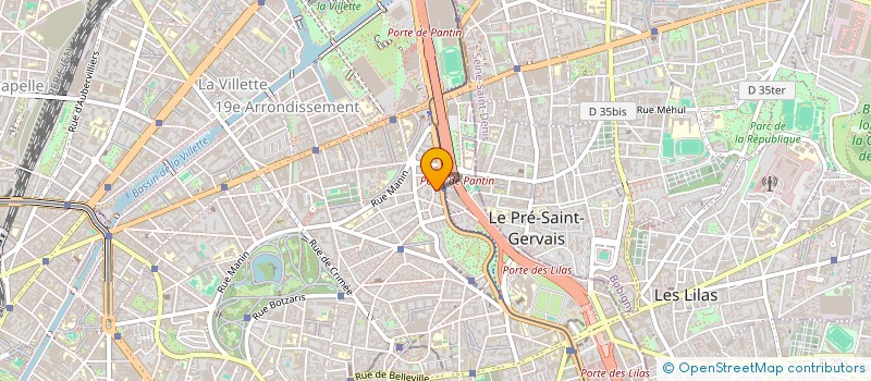 localisation de l'entreprise BAT FIRST SERVICE  PARIS