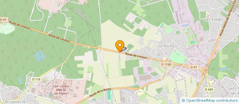 localisation de l'entreprise BAT FLUIDE à OLLAINVILLE