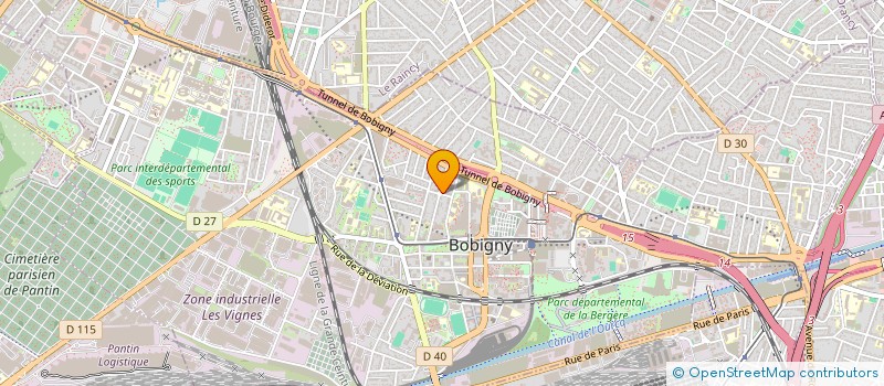 localisation de l'entreprise BAT FOURNITURES MATERIAUX à BOBIGNY