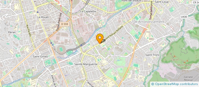 localisation de l'entreprise BAT FRANCE PROTECTION SOLAIRE STORE à MARSEILLE