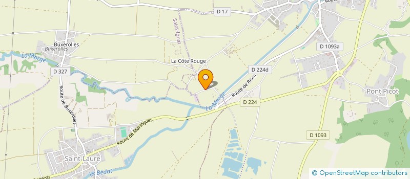 localisation de l'entreprise BAT GARAGE  MARINGUES