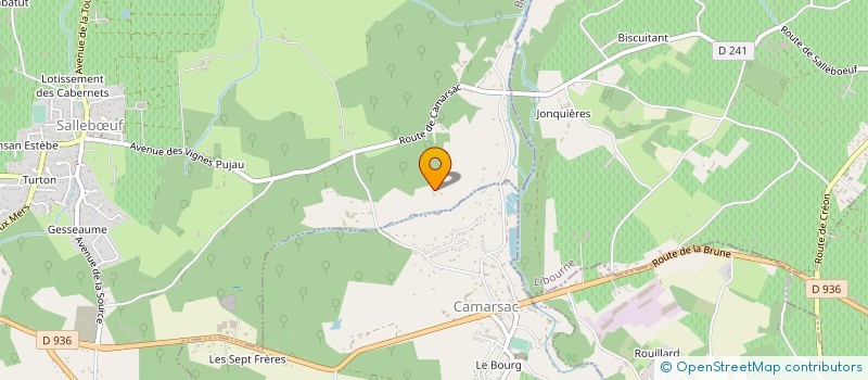 localisation de l'entreprise @BAT GIRONDE SARL  SALLEBUF