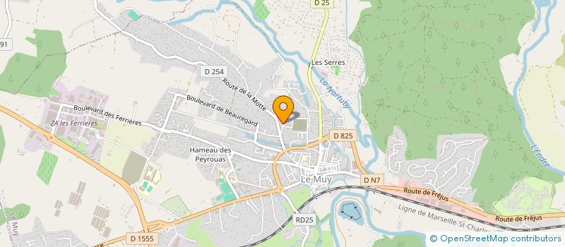 localisation de l'entreprise BAT&GO à LE MUY