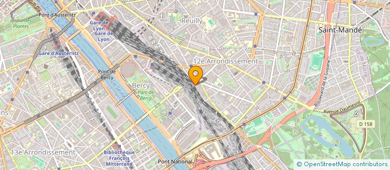localisation de l'entreprise BAT HOME à PARIS