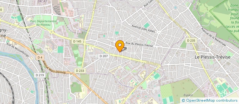 localisation de l'entreprise BAT IB à CHAMPIGNY-SUR-MARNE