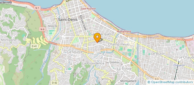 localisation de l'entreprise BAT-ICE à SAINT-DENIS