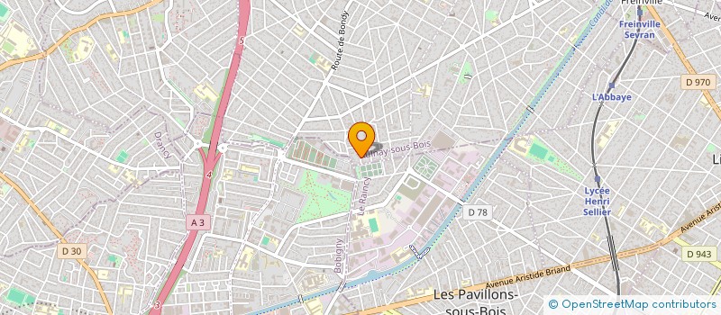 localisation de l'entreprise BAT-ICONSEILS à AULNAY-SOUS-BOIS