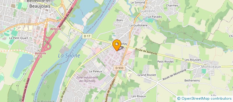 localisation de l'entreprise BAT IDEAL SERVICES à GUEREINS