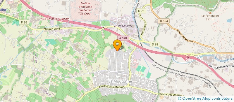 localisation de l'entreprise BAT ILE  LA CRAU