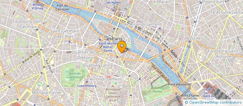 localisation de l'entreprise BAT'IM à PARIS