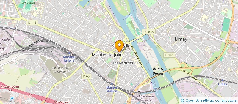 localisation de l'entreprise BAT'IMMO  MANTES-LA-JOLIE